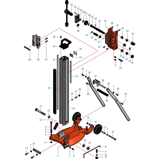 Main Assembly for CDR353