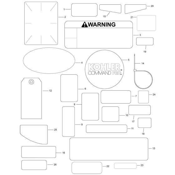 Kohler CH270 ID Parts
