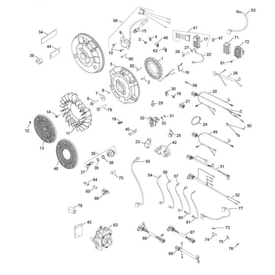 Ignition/Charging for Kohler CH450