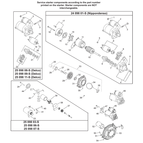 Kohler CH730 Starting Parts