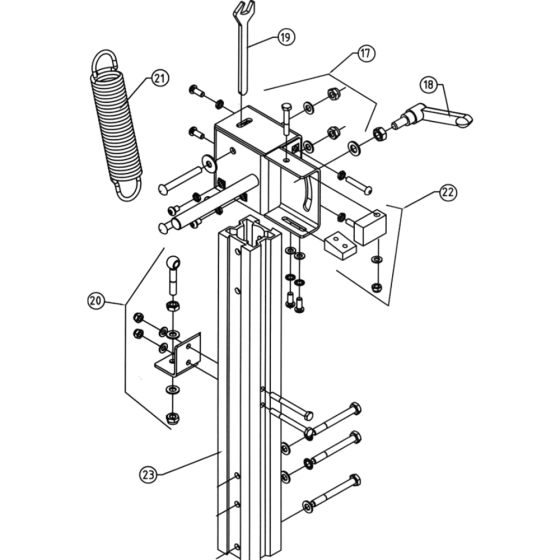 Gallows Cutting Head Assembly
