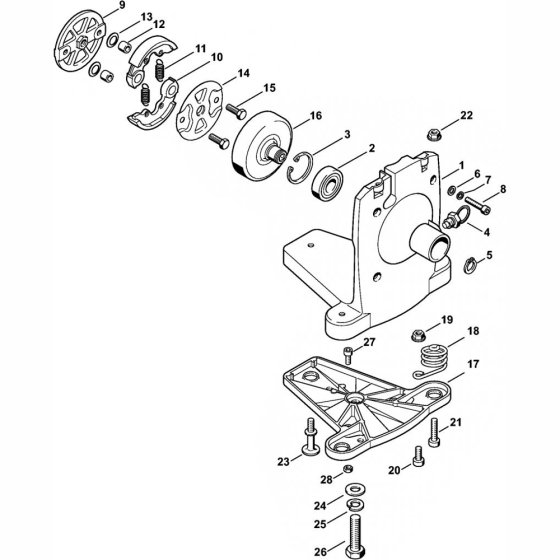 Clutch Housing for Stihl FR3900