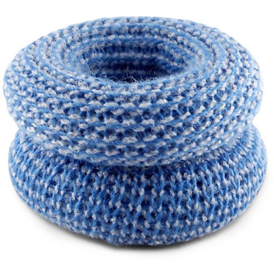 Tubular Pre-rolled Finger Bandage Fingerbob Food Handling Blue Pack of 10
