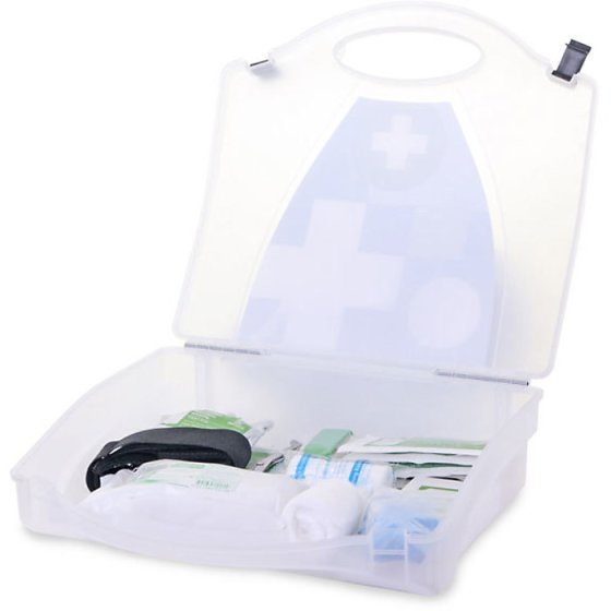 Cut-Eeze Haemostatic Dressing Case Included Scissors & Assorted Dressings