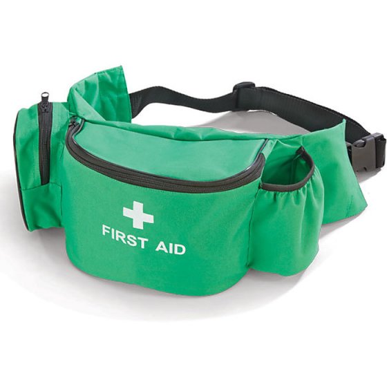 Bum Bag c/w Deeper Central & Outside Pocket 22 x 12 x 11 cm Green Small