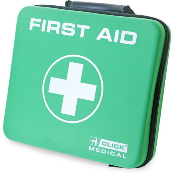 FEVA First Aid Soft Case Only - Zipped Closure 300 x 270 x 80mm Large Grn