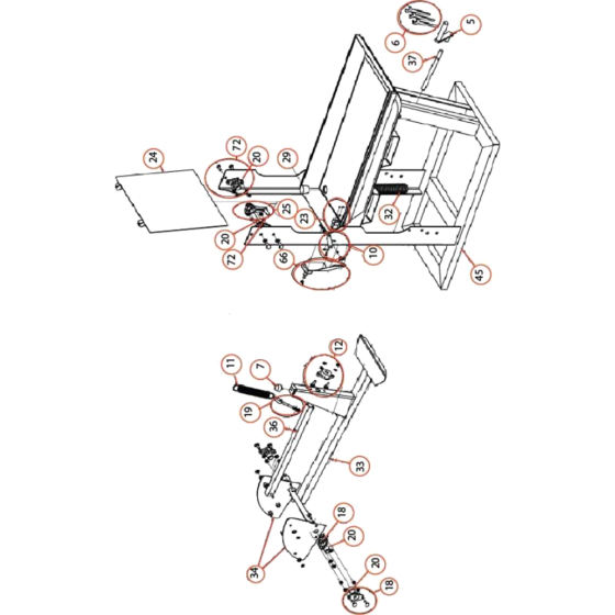 Frame Assembly for CM501-115V