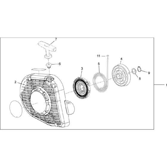 Launcher Assembly for CP514-iLube