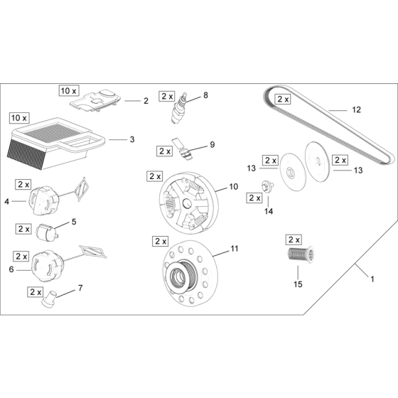 Parts for Norton Clipper CP514