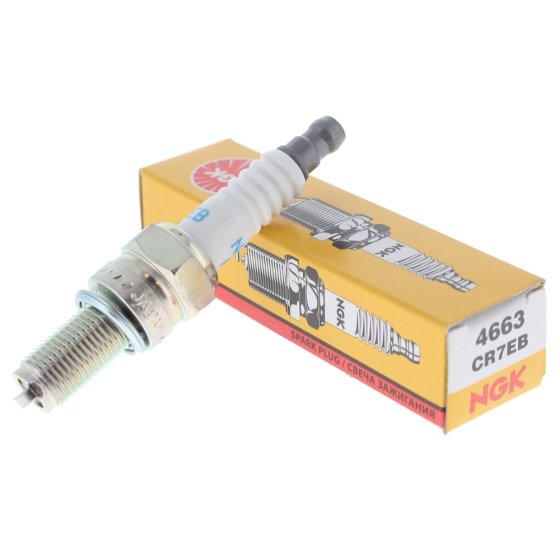 Genuine NGK CR7EB Spark Plug - 4663 - Sold Individually