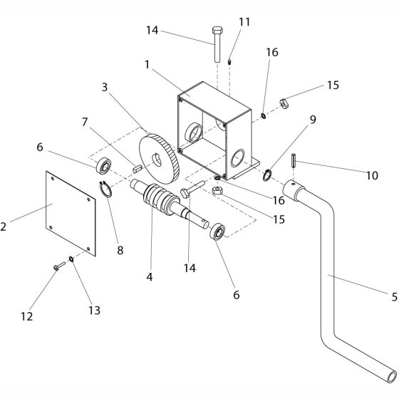 Crank Handle Assembly