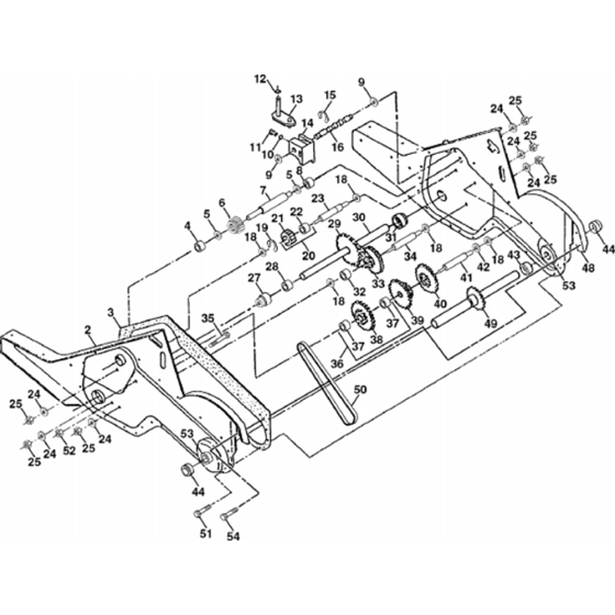 Transmission Assembly for CRT 52