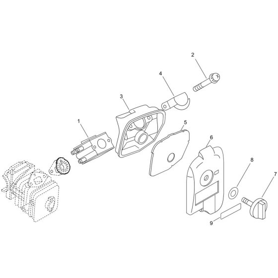 Air Cleaner for ECHO CS-280TES