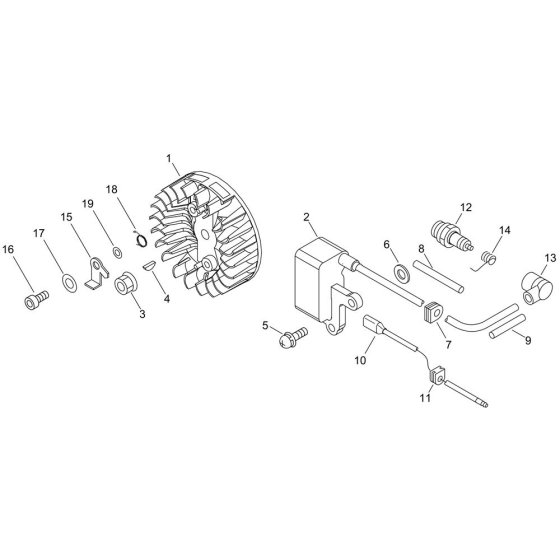 Magneto for ECHO CS-280TES