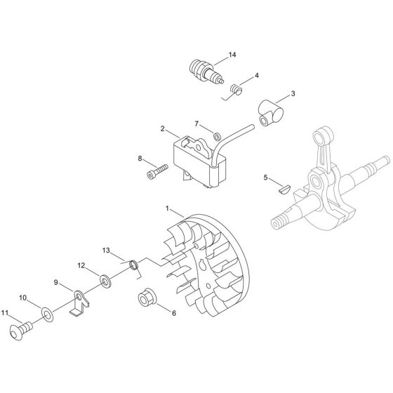 Magneto for ECHO CS-310ES