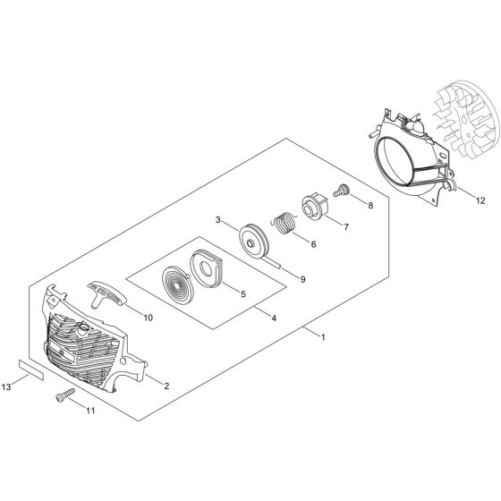 Recoil Starter for ECHO CS-310ES