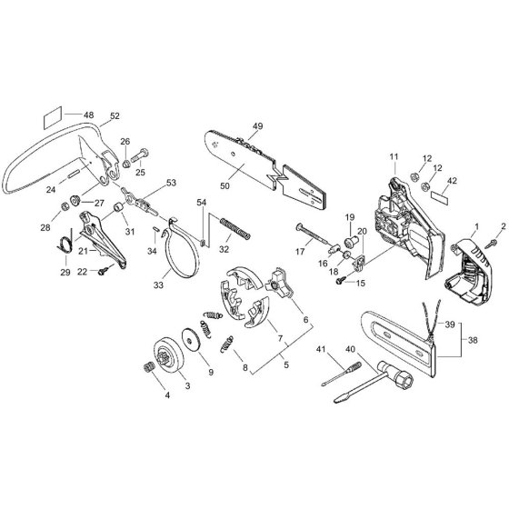 Clutch & Sprocket for ECHO CS-350TES