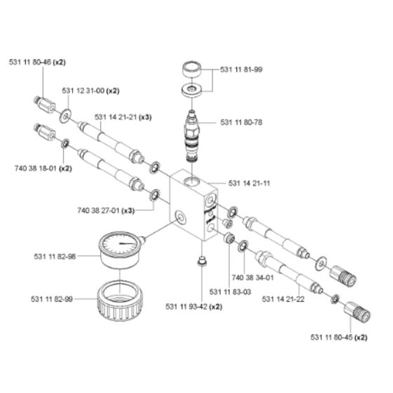 Hydraulic Control Valve Assembly