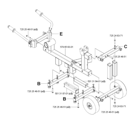 Frame Assembly for Husqvarna