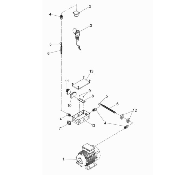 Motor Assembly for Wacker CT24-230E