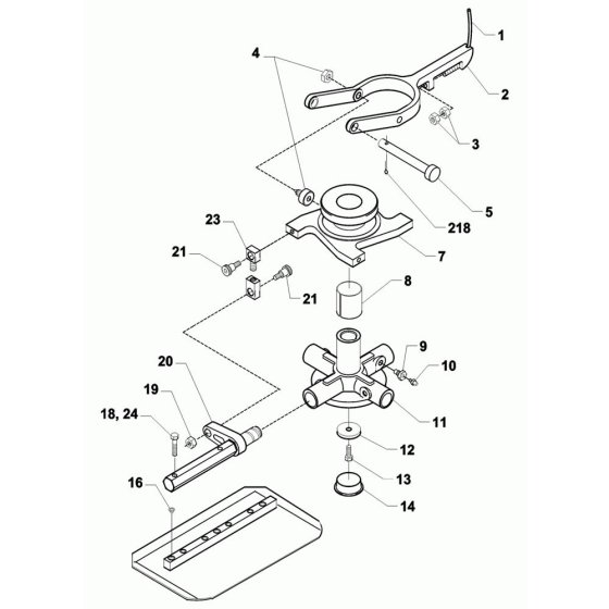 Blade Assembly for Wacker CT36EDT