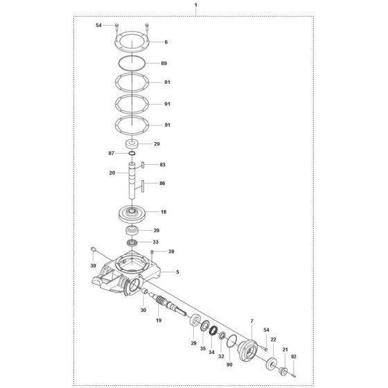 Gearbox Assembly for CT 48