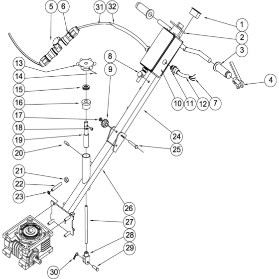 Frame Assembly for CT601E