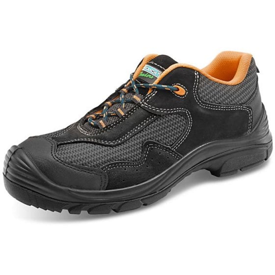 Non Metallic Trainer Dual Density PU Composite Mid Sole & Toe Cap 06.5