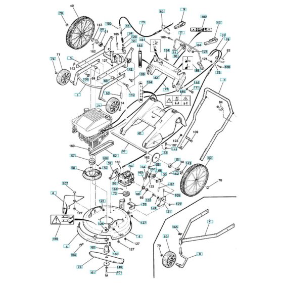 Husqvarna D51 SP Assembly
