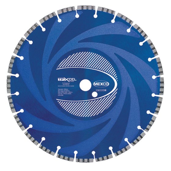 Mexco 400mm Diamond Blade Diamond Blade Tri-Purpose XCEL