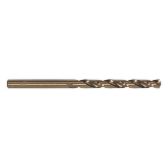 HSS Cobalt Fully Ground Drill Bit 7.5mm Pack of 10 Sealey Part No. DB075CB