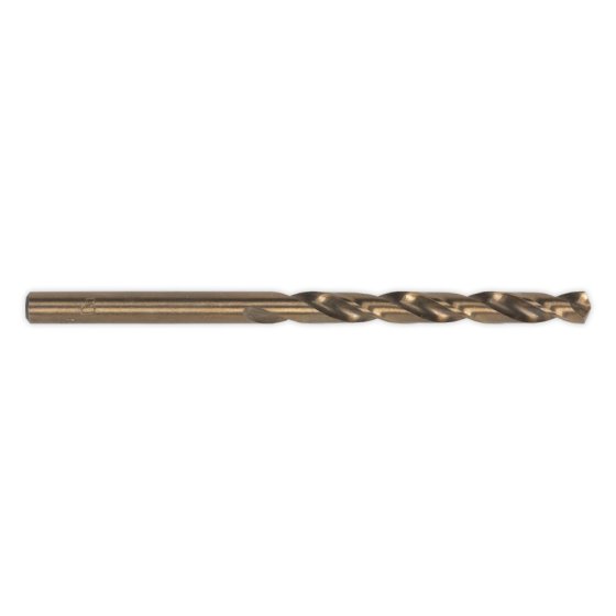 HSS Cobalt Fully Ground Drill Bit 8.5mm Pack of 10 Sealey Part No. DB085CB