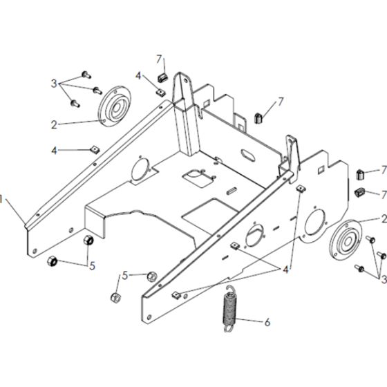 Frame Assembly for Husqvarna DBS51