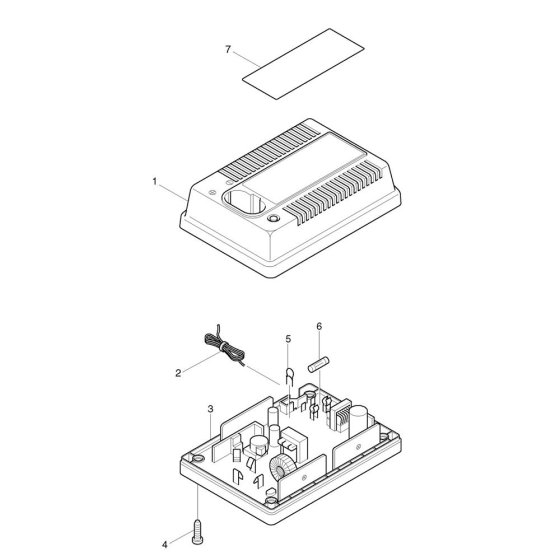 Makita DC1209 Charger Assembly