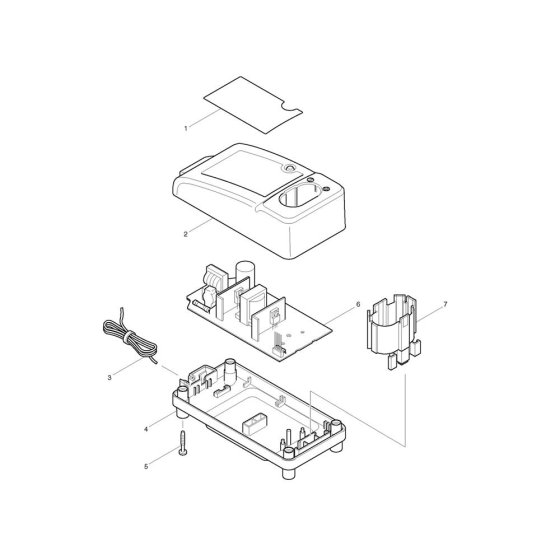 Makita DC1414 Charger Assembly