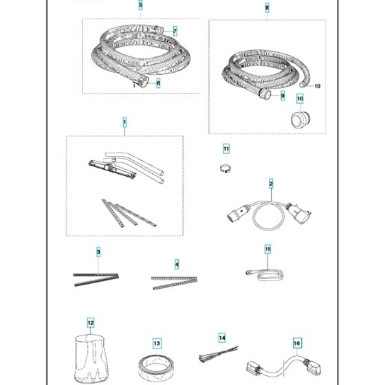 Husqvarna DC6000 Accessories