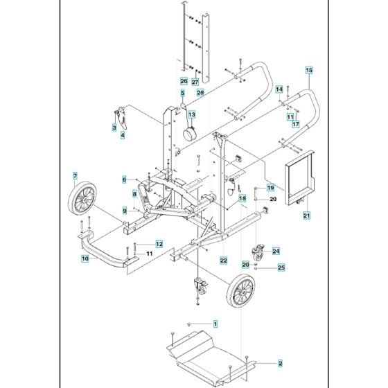 Frame Assembly for DC6000