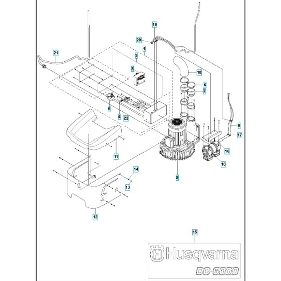 Motor Assembly for DC6000