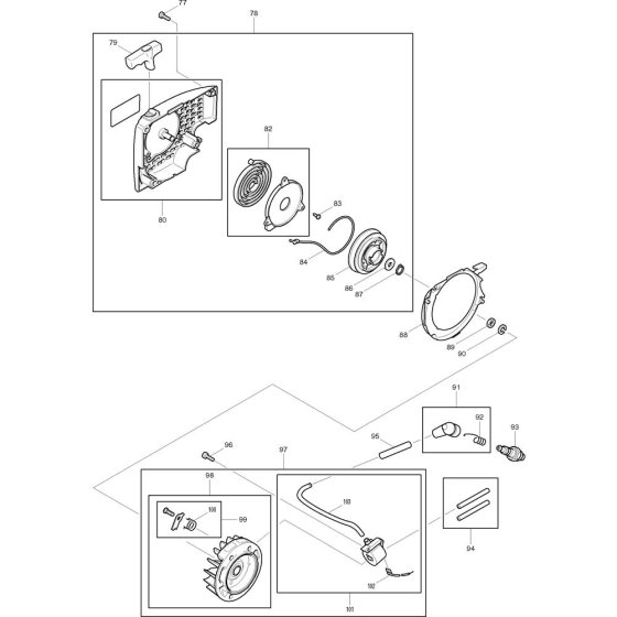 Starter & Ignition Assembly