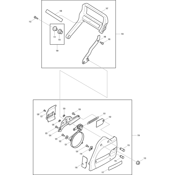 Clutch Housing for Makita DCS5200I-38