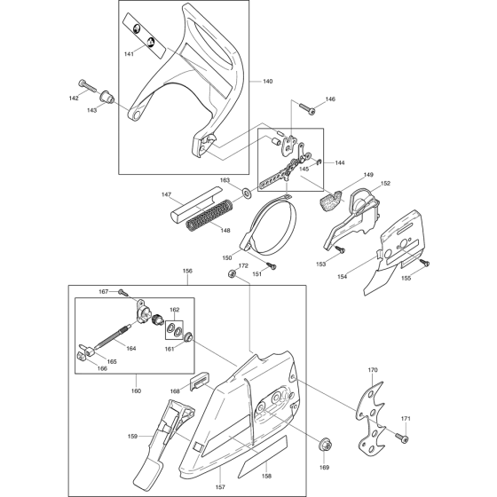 Sprocket & Tophandle Assembly