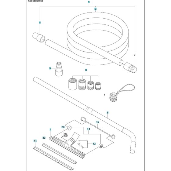 Husqvarna DE110H Accessories