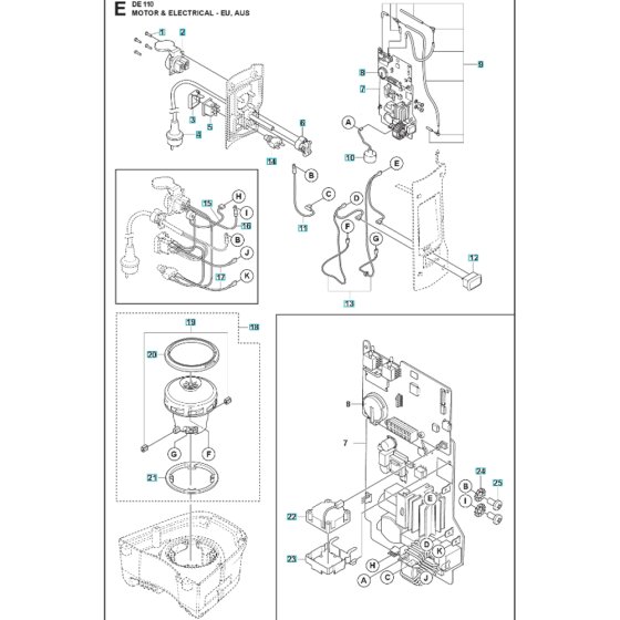 Electrical Assembly for DE110H