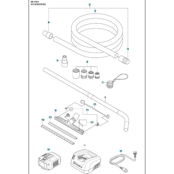 Husqvarna DE110iH Accessories