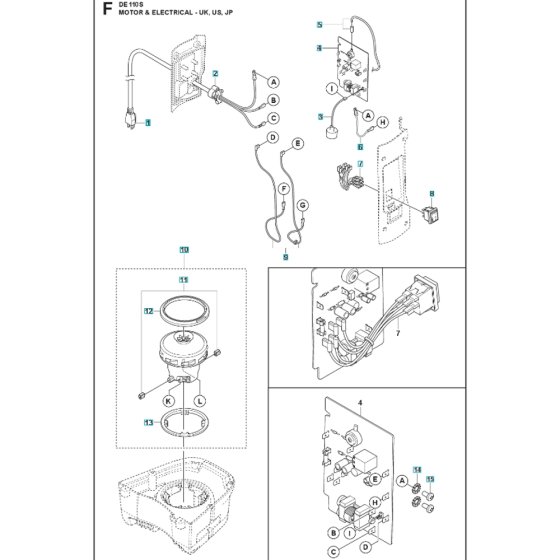 Electrical Assembly for DE110SH