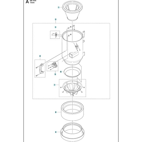 Tank Assembly for Husqvarna
