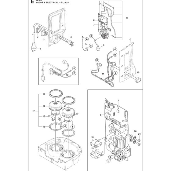 Electrical Assy for DE120H