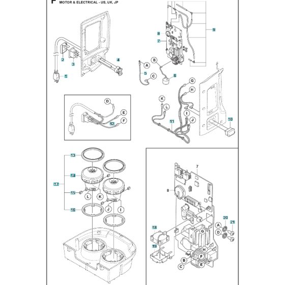 Electrical Assembly for DE120H