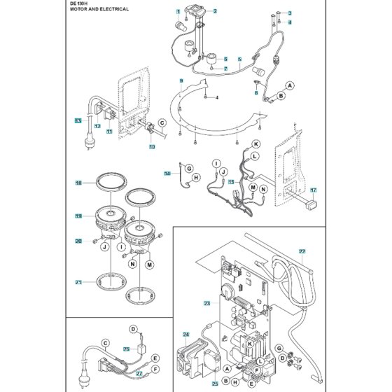 Electrical Assembly for DE130H