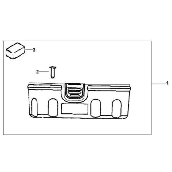 DeWalt DE9071 Battery Assembly
